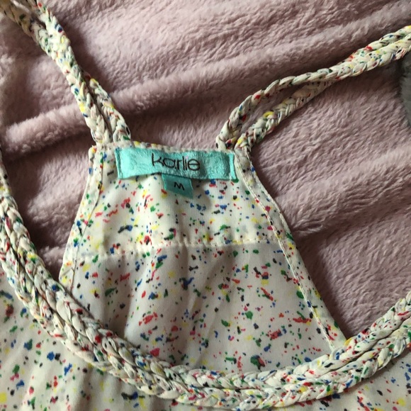 NWOT spotted tank - Picture 3 of 7